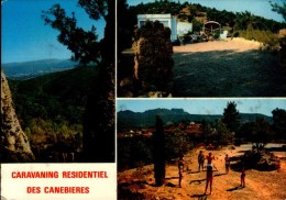 83-LE MUY..CARAVANING RESIDENTIEL DES CANEBIERES..3 VUES..CPM - Le Muy