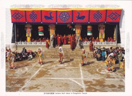 China - Lamaist Devil Dance In Dongzhulin Monastery, Shangri-La County Of Yunnan Province - Tíbet