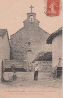 SAINT - JEAN De BOURNAY - Eglise St Jean De Bournay ( XIII° Siècle ) - Personnages Devant L´église. Carte Animée. - Saint-Jean-de-Bournay