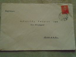 D138637  Cover  -Hungary  Budapest Szeged  1939   Dr Gálffy  Ferenc - Storia Postale