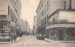 RHONE  69  LYON  4°ARR   RUE DU MAIL  ALIMENTATION JACQUARD - Lyon 4