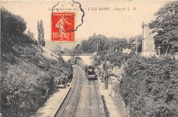RHONE  69   LYON 9°ARR  L'ILE BARBE  LIGNE PLM  TRAIN - Lyon 9