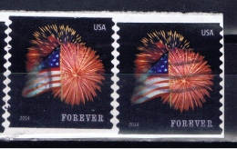 US+ 2014 Mi 5047 BG Feuerwerk - Gebraucht