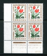 Timbres Taxe Y&T N°50 En Bloc De 4 Neufs Sans Charnière ** - Timbres-taxe