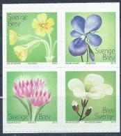 Suède 2012 2868/2871 Neufs Fleurs De Printemps - Unused Stamps