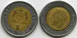 Maroc Morocco 5 Dirhams 1987 1407 KM 82 - Marocco