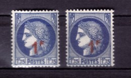 VARIETE DE COULEUR N *486 (clair Et Foncé ) NEUF** - Unused Stamps