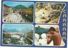 R2127 Carrara - Panorama Vedute Multipla / Viaggiata 1984 - Carrara
