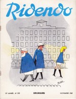 RIDENDO  N° 339 . Revue Humoristique Médicale Illustrée.- BRUMAIRE - Medicina & Salute