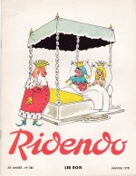 RIDENDO  N° 342 . Revue Humoristique Médicale Illustrée.- LES ROIS - Medicine & Health