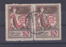 1918 1919  1S Nonv Latwijas Nasts - Vignette Militari