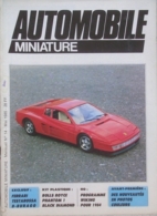 AUTOMOBILE MINIATURE - N.14 MAI 1985 - FERRARI TESTAROSSA B-BURAGO - Frankrijk