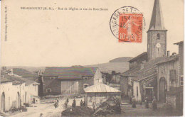 1910   Selaincourt   " Rue De L´Eglise Et Vue Du Bois Donon"   ( Favières Vers  Damblain ) - Colombey Les Belles