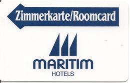 CLE-HOTEL-MAGNETIQUE-ALLEMAGNE-MARITIM HOTELS-TBE - Clés D'hôtel