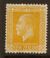 NZ 1915 2d KGV Wmk Reversed SG 448ax HM #VY211 - Unused Stamps