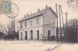 Lardy - Station-Gare Estérieure (petite Animation) Circulé 1906 - Lardy