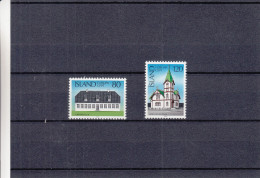 Islande - Yvert 483 / 84 ** - MNH - Europa CEPT 1978 - églises - Unused Stamps