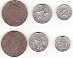 Cuba, 3 Coins - Cuba