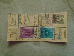 D138738 Hungary  Parcel Post Receipt 1941  HEVES - Paketmarken
