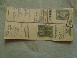 D138743 Hungary  Parcel Post Receipt 1941 - Colis Postaux