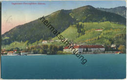 Tegernsee - Herzogliches Schloss - Verlag August Zerle München - Tegernsee