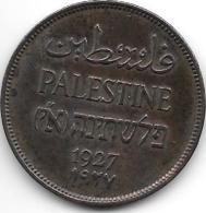 Palestina 2 Mils 1927 Km 2  Xf+ !!!!!  Catalog Val 30,00$ - Otros – Asia