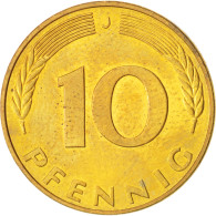 Monnaie, République Fédérale Allemande, 10 Pfennig, 1990, Hambourg, SUP+ - 10 Pfennig