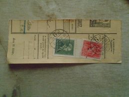 D138751  Hungary  Parcel Post Receipt 1939 KISKUNFÉLEGYHÁZA - Pacchi Postali