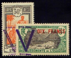 N°53 + 67  2 Valeurs Surchargées V"  " Qualité:** Cote:.....€ - Altri & Non Classificati