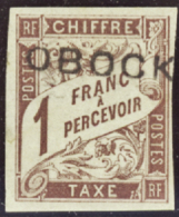 N°16 1f Marron   Qualité:* Cote:275€ - Altri & Non Classificati