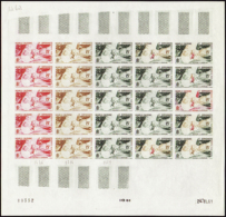 N°67 Pêcheur Feuille De 25 Timbres   Qualité:** Cote:625€ - Altri & Non Classificati