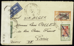 N°161 /162/167 France Libre 3 Valeurs Sur Lettre TB   Qualité:OBL Cote:255€ - Other & Unclassified