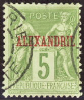 N°6 5c Vert-jaune (type II)   Qualité:OBL Cote:120€ - Altri & Non Classificati