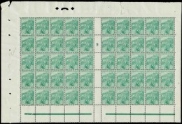 N°28 5c Orphelins Feuille De 50 Timbres Millésime 9   Qualité:** Cote:2750€ - Altri & Non Classificati