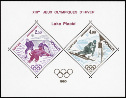 N°12 Jeux Olympiques De Lake Placid 1980   Qualité:** Cote:385€ - Altri & Non Classificati