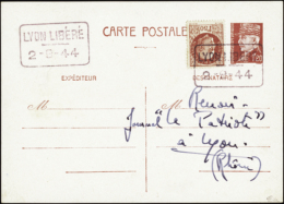 N°0 Lyon Entier Postal 1f20 Pétain   Qualité:OBL Cote:250€ - Altri & Non Classificati