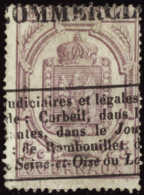 N°10 5c Lilas (lég Défaut)   Qualité:OBL Cote:725€ - Altri & Non Classificati