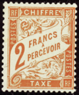 N°41 2f Rouge-orange   Qualité:** Cote:750€ - Autres & Non Classés