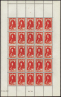 N°612 /617 Célébrités 6 Valeurs En Feuilles De 25 Timbres   Qualité:** Cote:300€ - Autres & Non Classés