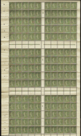 N°198 50c Semeuse Lignée Feuille De 150 Timbres Mill 5   Qualité:** Cote:1950€ - Other & Unclassified