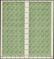 N°111 5c Blanc Feuille De 100 Timbres CD 22-9-31   Qualité:** Cote:500€ - Other & Unclassified