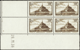 N°260 5f Mont Saint Michel 26-11-36   Qualité:** Cote:210€ - Autres & Non Classés