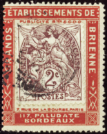 N°108 2c Blanc Grands établissements De Brienne"  " Qualité:OBL Cote:.....€ - Altri & Non Classificati