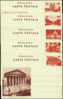 N°2 Série De 5 Cartes Avec République Française"  " Qualité: Cote:210€ - Altri & Non Classificati