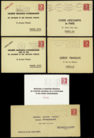 N°1011 15f Marianne De Muller 5 Enveloppes Privées TSC   Qualité:OBL Cote:.....€ - Other & Unclassified