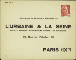 N°721 I1a  6f M. De Gandon L'Urbaine & La Seine (défect)   Qualité: Cote:600€ - Other & Unclassified