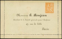 N°117 B3  15c Mouchon G. Bonjean   Qualité: Cote:500€ - Altri & Non Classificati