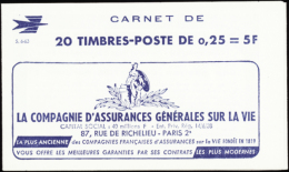 N°1263 C3  0,25 Marianne De Decaris (s.6-63)   Qualité:** Cote:100€ - Autres & Non Classés