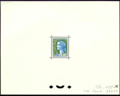 N°1263 0,25 M. De Decaris épreuve Dentelée En Bleu Et Vert   Qualité: Cote:.....€ - Other & Unclassified