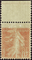 N°58 30c Semeuse Rouge Double Impression Recto-verso   Qualité:** Cote:.....€ - Otros & Sin Clasificación